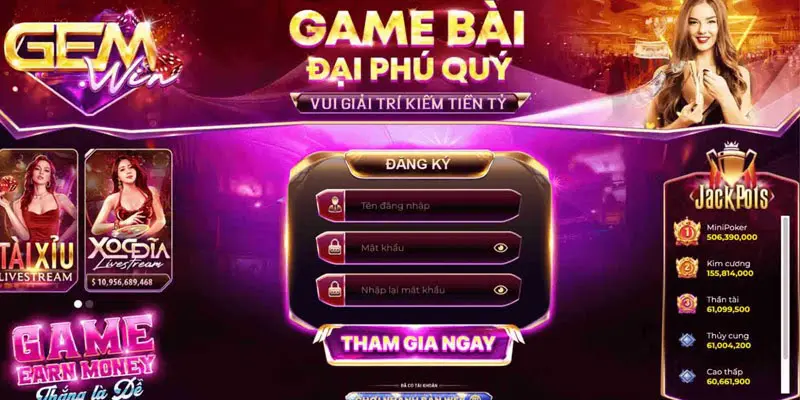 Thông tin tổng quan cơ bản về nhà cái Gemwin